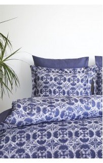 Комплект постельного белья Soft cotton MARCELLA синий Евро