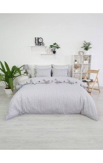 Комплект постельного белья Grazie Home D'OR серый Евро