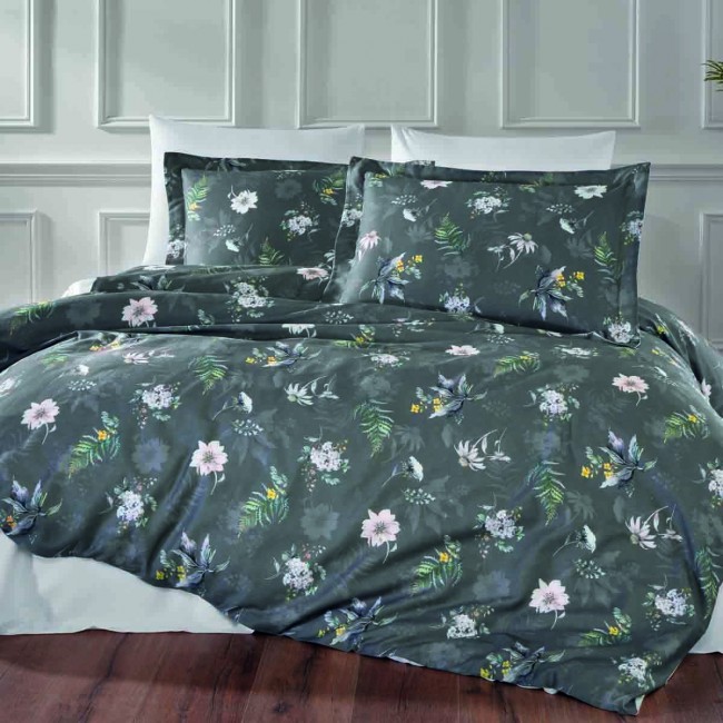 Комплект постельного белья Tivolyo Home FLEURS Евро