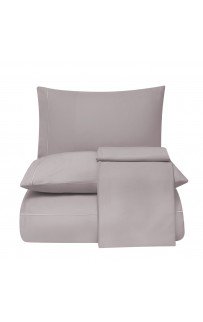 Комплект постельного белья Tivolyo Home CASUAL кофейный семейный