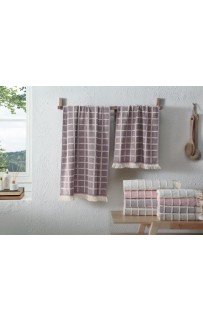 Набор полотенец Tivolyo Home CHANEL лиловый 2 предмета