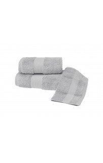 Полотенце Soft cotton DELUхE серый 50х100