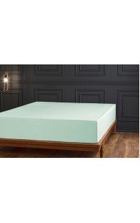 Простыня на резинке Tivolyo Home бирюзовый 180х200