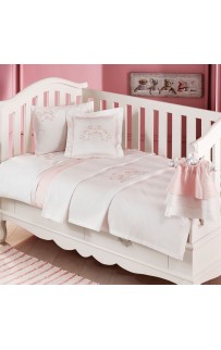Комплект детского постельного белья Tivolyo home FAMILY розовый Детский