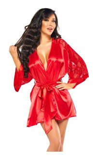 Marissa peignoir Red S/M/L