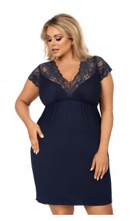 Tess plus nightdress Dark Blue 4XL