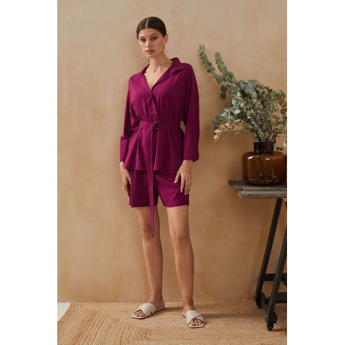 Шорты 61745-2 Пурпурный L