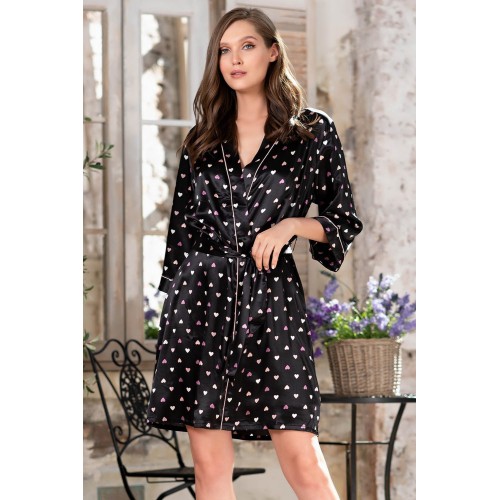 Julia hearts 7073 черный S/M