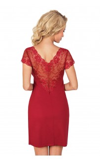 Ismena nightdress Burgundy XL