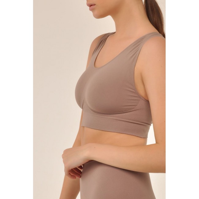 Топ T2659 Chocolate L