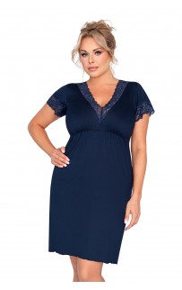 Mariza plus nightdress Dark Blue 5XL