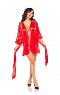 Marissa peignoir Red S/M/L