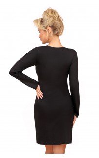 Silvana long nightdress Black L