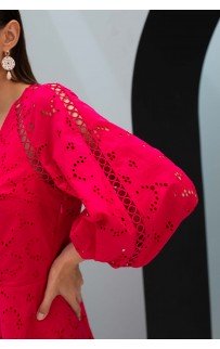 Платье 55347-2 Фуксия XS