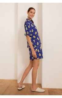 Шорты 56424 Фиолетовый авокадо S