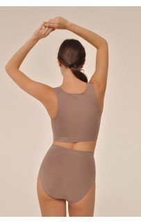 Топ T2659 Chocolate S/M