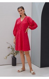 Платье 55347-2 Фуксия XS