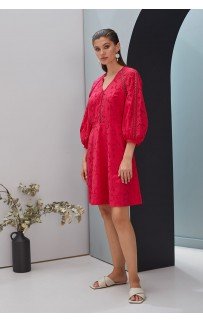 Платье 55347-2 Фуксия XS