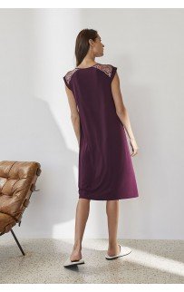 Сорочка 51942-1 Сливовый вино S