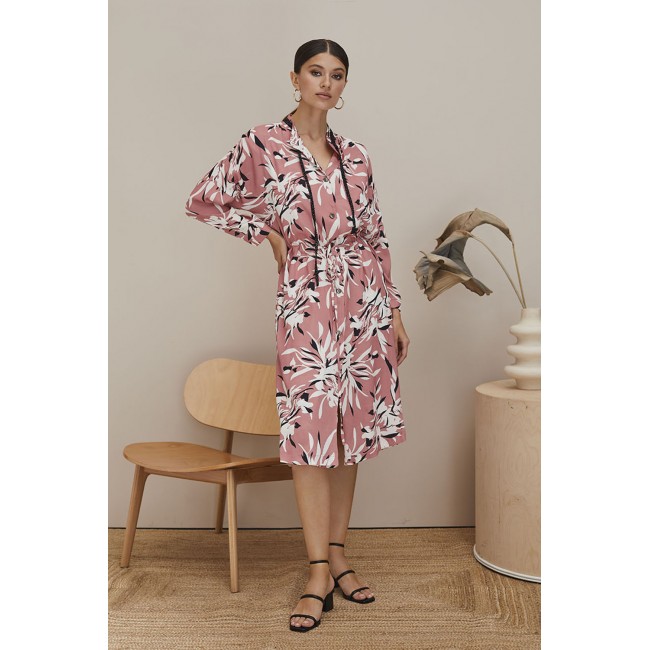 Платье 61697-2 Цветочный принт M/L