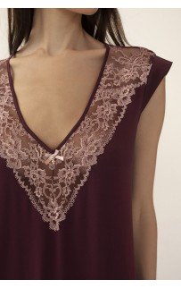 Сорочка 51942-1 Сливовый вино S