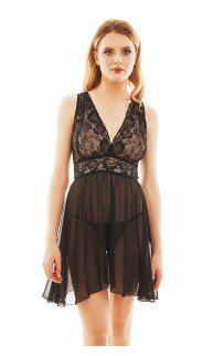 Margaritha chemise Black S/M